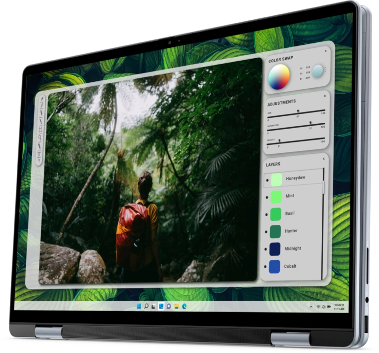 لپ‌تاپ 2 در 1 Dell Inspiron 16 7640 — 11